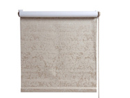 Рулонная штора Блэкаут Венеция коричневое золото 45*160 см