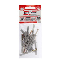 Дюбель-гвоздь Tech-Krep 6х40 гриб Манжета полипропилен 500шт/пакет