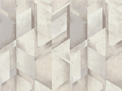 Обои МОФ Вспененный винил на на флизелиновой основе INTERIO бежевый 1,06*10м