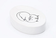 FOR-HC036 Мыльница для ванной FORA Happy Cats настольная