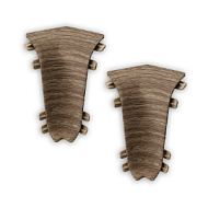 291 Угол внутренний Лексида 55мм Орех (2шт/блистер)