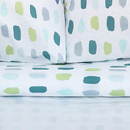 Постельное белье "Этель" дуэт Eucalyptus 143*215 см - 2 шт, 220*240 см, 70*70 см -2 шт