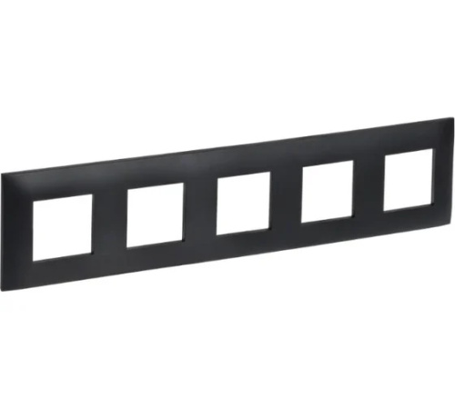 Рамка 5-м SKANDY SK-F05Bl черн. IEK SK-M52-K02