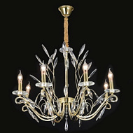 Люстра 0505/8 CH хром/хрусталь 8x60W E14 d750 h800, MIX24