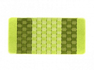 Д3249 Коврик для ванной Banyolin silver, зеленый, 800*500мм