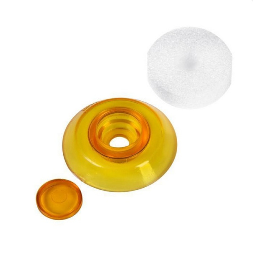 Термошайба  желтая поликарбонат большая Юнионтрейд