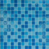 Мозаика голубой микс Elada Mosaic 327*327 мм