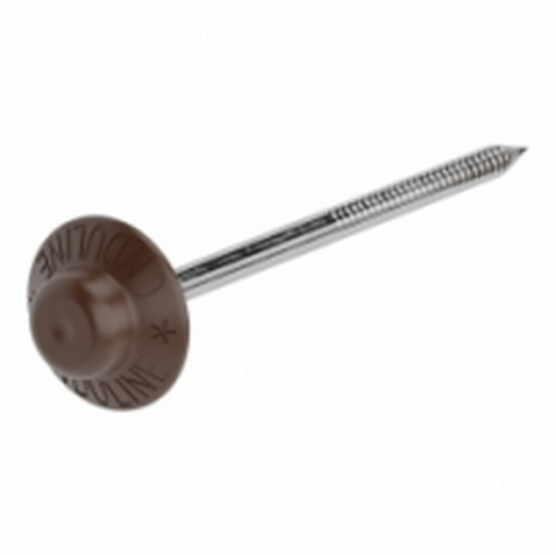 Гвозди к ондулину коричневые