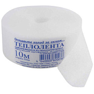 Уплотнитель теплолента самоклеющаяся  д/окон 1мм*50мм*10м пенополиэтилен