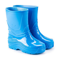 Сапоги детские голубой  р-р 27