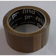 Лента клейкая упаковочная 48 мм х 55 м, темная