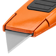 Нож Sparta  выдвижное трапециевидное лезвие, двухкомпонентный корпус