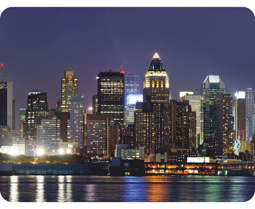 Салфетка ПВХ 308*235 Ночной город  (6шт)