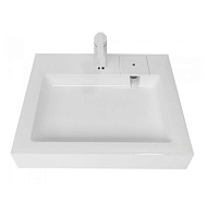 5227550 Раковина над стиральной машиной Marko Стандарт  с кронштейном 600х550х100 белая