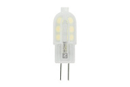 Лампа светодиодная LED-JCD 6Вт 4000К нейтр. бел. G4 570лм 230В IN HOME 4690612036144