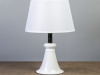 Лампа настольная "Гелла" 1х40Вт Е27 220В белый 19х19х43 см