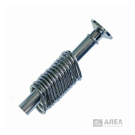 100010 Карниз для ванной Санакс160 х 300 см хром