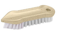 Щетка для одежды Malta (17,5см) пластик, бежевый
