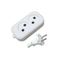 Удлинитель 2-х местн унив. .дл.3м. У6-011М