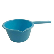 Ковш 1л с ручкой, голубой