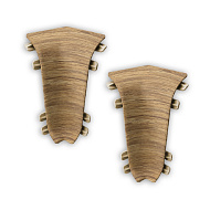 521 Угол внутренний Лексида 55мм Осина (2шт/блистер)