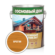 Декоративно-защитный состав для древесины СОСНОВЫЙ ДОМ, орегон, 2,7л