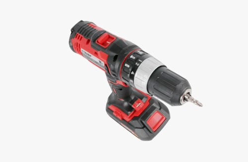 ДШУ-185-22 Дрель-шуруповерт ЗУБР,  ударная, 18В, 2 АКБ (2Ач), в кейсе