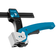 Струбцина Gross реечная быстрозажимная, 4,мет. корпус,рычажный храповой механизм,100 мм