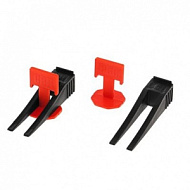 СВП зажим "Флажок" 1,4мм 40шт + Клин 40шт