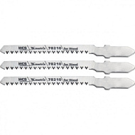 78210 Полотна для электролобзика Matrix по дереву, 3 шт. T101AO, 50 x 1,4мм, фигурн. рез
