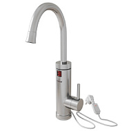 Проточный водонагреватель MIXLINE WH-005 нерж корпус  (3,3 кВт, УЗО, кухня)