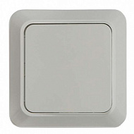 Выключатель 1-кл. ОП IN HOME BOLLETO 10А IP20 7021 бел. ASD