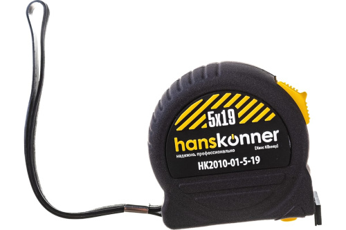 Рулетка Hanskonner HK2010-01-5-19   5м*19мм