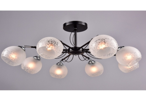 Светильник "Бальзамин" РС20998 BK+CR/8C