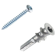 Дюбель Driva с шурупом металл 4шт/пакет