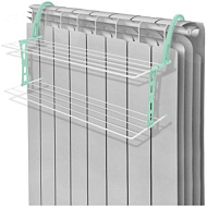 СБ6-65 П/Б Сушилка для белья НИКА 2-х ярус на батарею белый