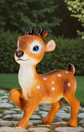 Садовая фигура из полистоуна «Оленёнок Бэйб», 30×12×22 см