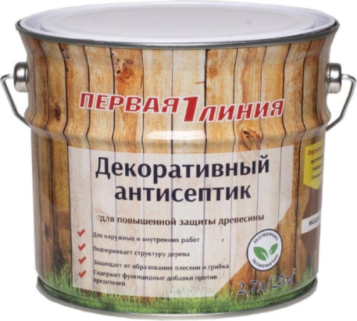 Антисептик декоративный Первая линия Бук 10л