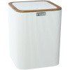 Ведро для мусора Fixsen White Wood, белый, 5л