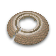 Обвод универсальный для труб Ф16-22мм "Идеал" (2шт. во флоупак) Полисандр