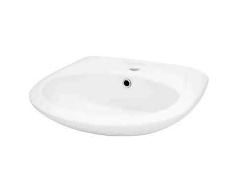 1WH110460 Умывальник Santek Бриз 55, 1 отверстие, без пьедестала