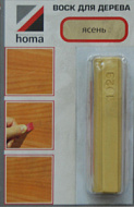 Воск для восстановления паркета и ламината Homastic, 30гр, ясень