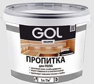 Пропитка для пола бань и саун GOL № 313, 1кг