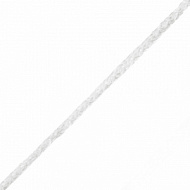 Шнур вязано-плетеный ПП 8мм, белый, 20м