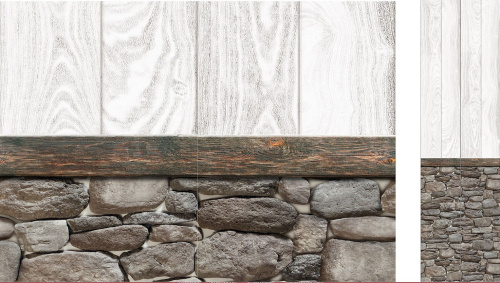 Панель ПВХ Дублин  2700мм*250мм (компл 2 шт)