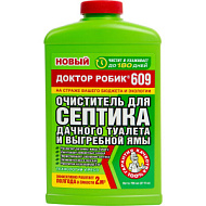 Биосостав для очистки септика и дачного туалета 'Доктор Робик 609' 798 мл жидкость