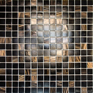 Мозаика черное золото Elada Mosaic 327*327 мм