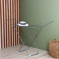 П6620 Сушилка для белья напольная складная, рабочая длина 18 м, белая 798902