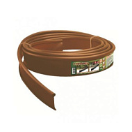 Бордюр Kanta пластиковый, коричневый 1000 см