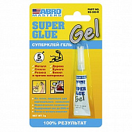 Суперклей  ГЕЛЬ ABRO MASTERS 3 гр.SG-330-R